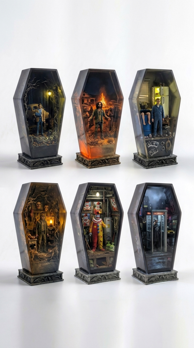 Serial Killer Horror Lamp Bundle