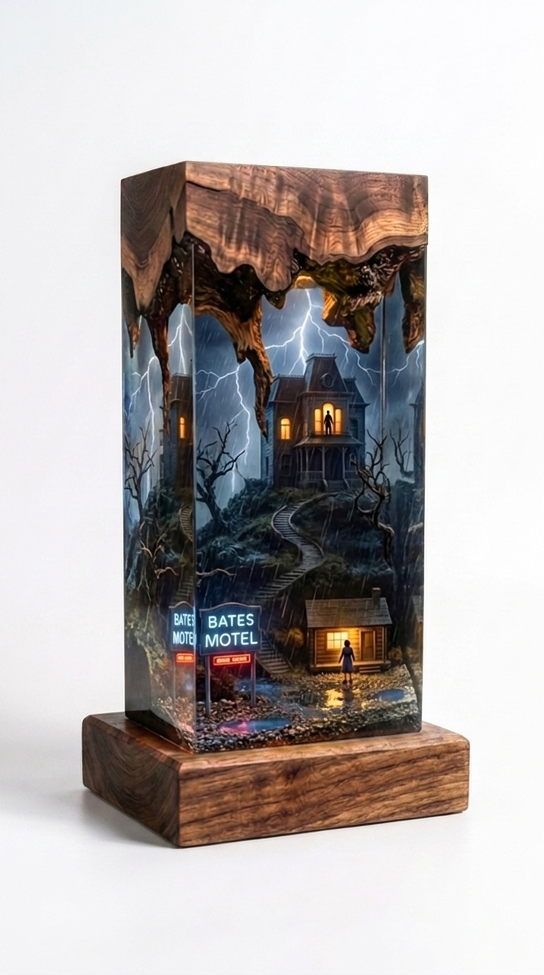 Bates Motel Lamp