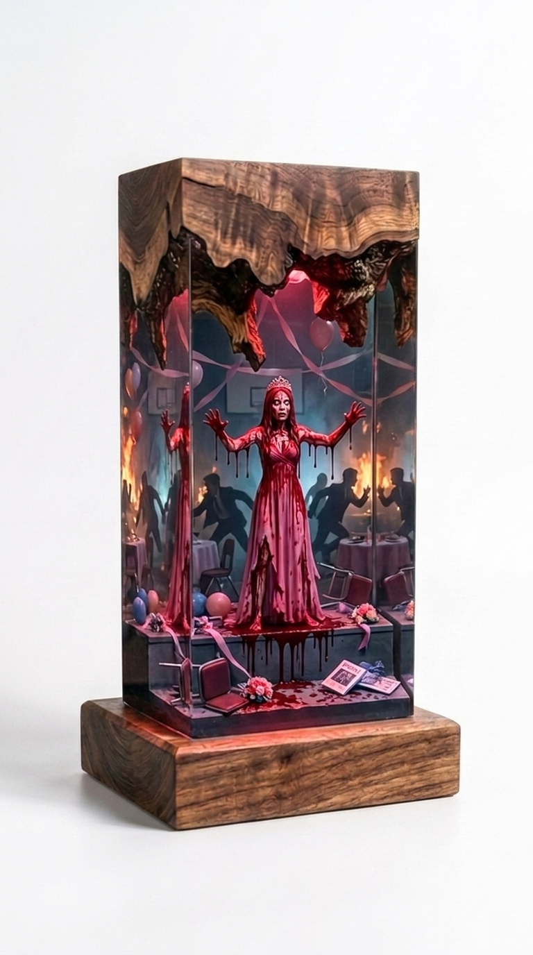 Carrie Horror Decorative Lamp