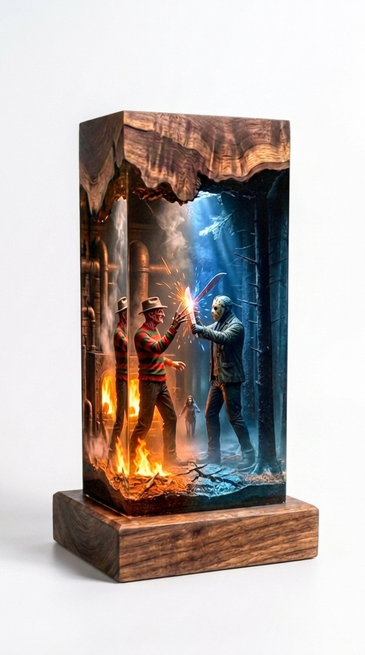 Freddy VS Jason Lamp