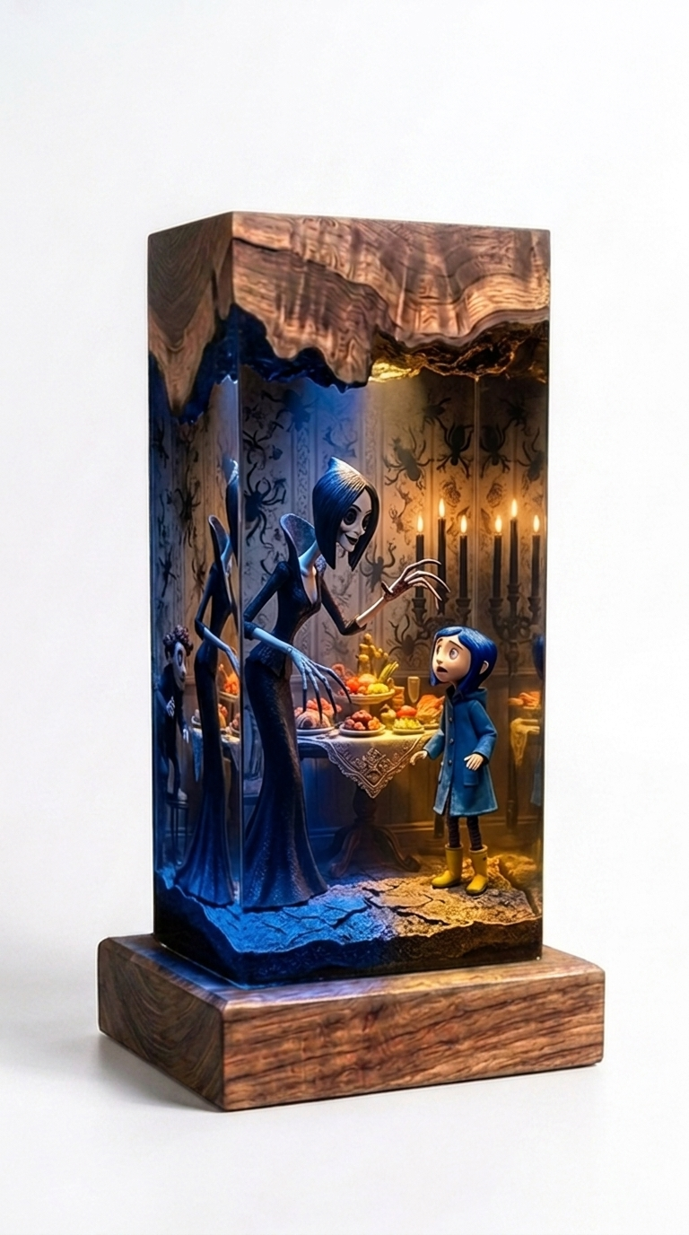 Coraline Horror Decorative Lamp