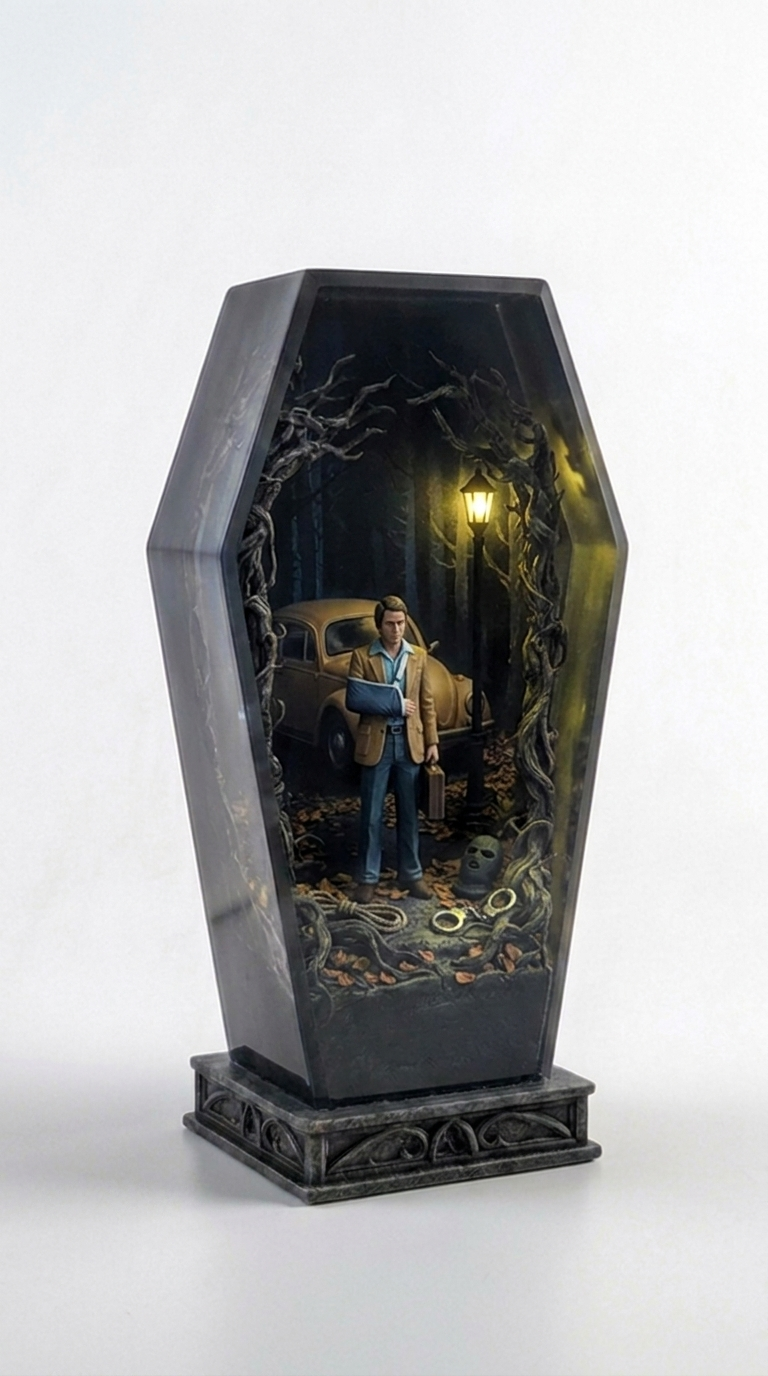 Ted Bundy Horror Decorative Lamp
