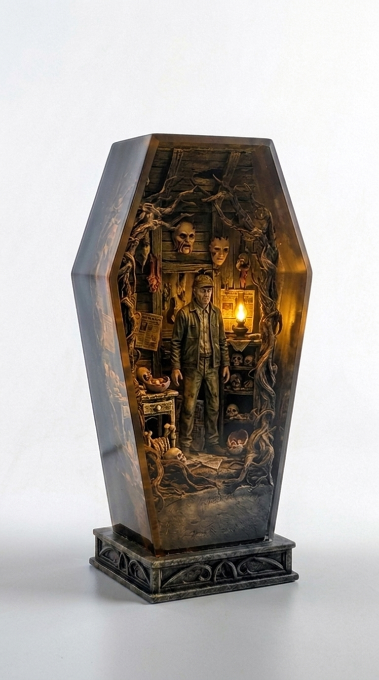 Ed Gein Horror Decorative Lamp