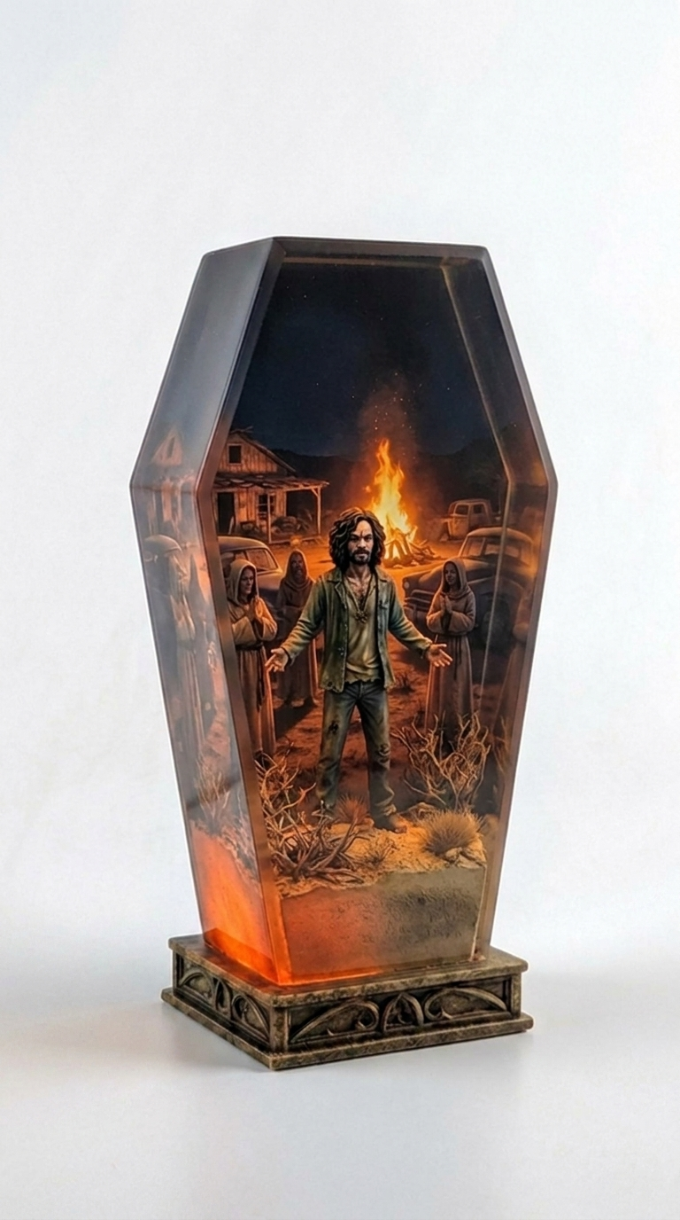 Charles Manson Horror Decorative Lamp