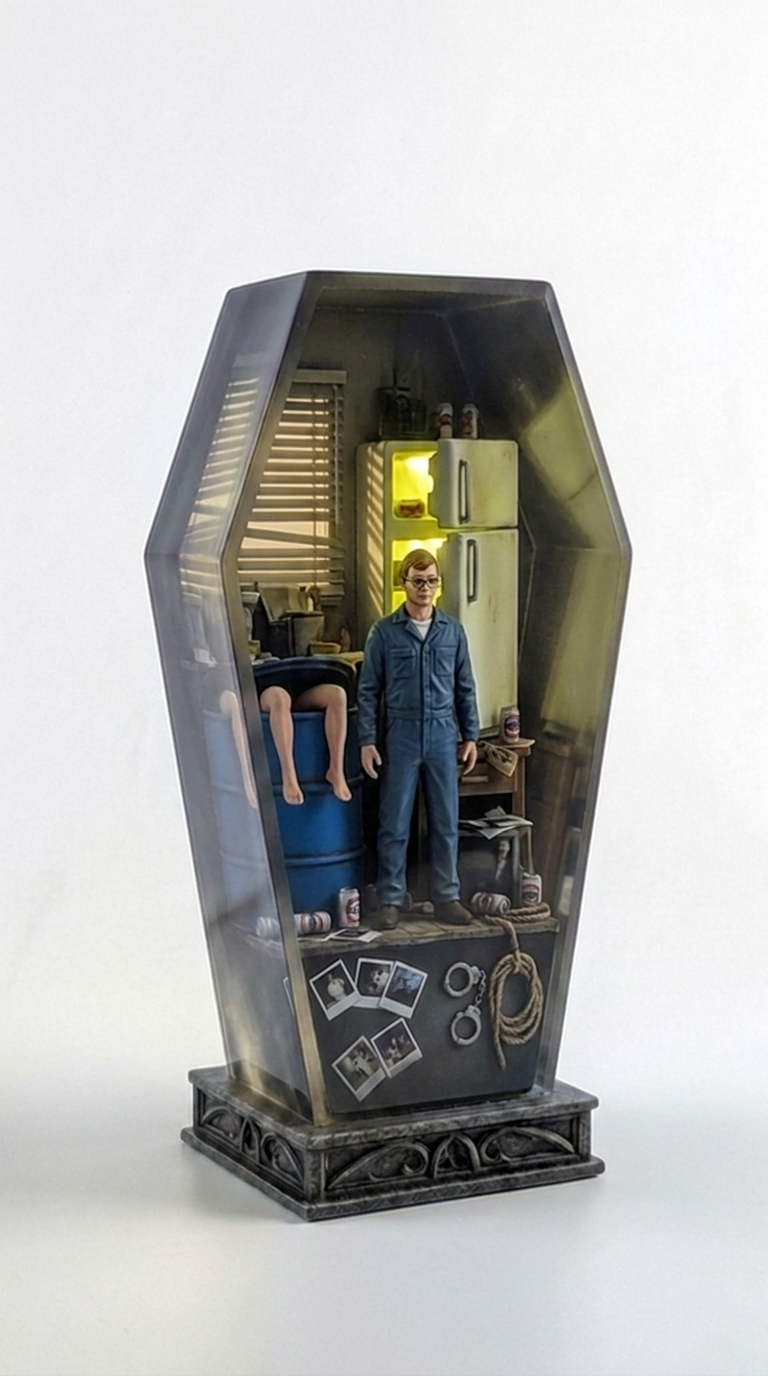 Jeffrey Dahmer Horror Decorative Lamp