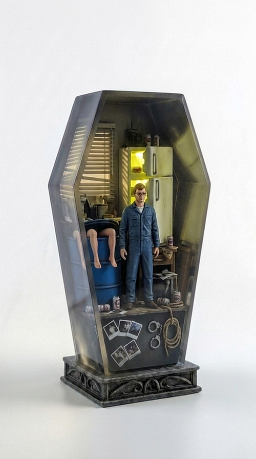 Jeffrey Dahmer Horror Decorative Lamp