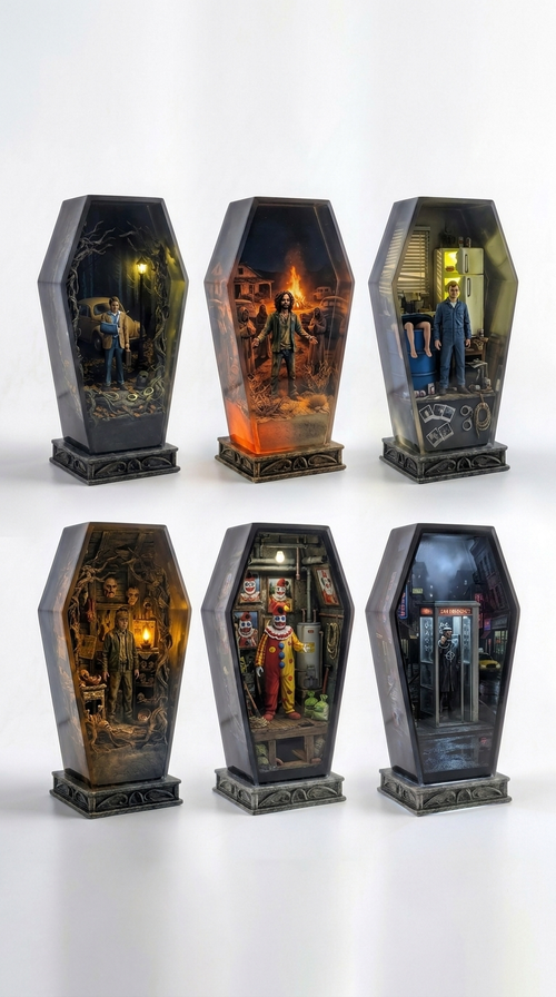 Serial Killer Horror Lamp Bundle